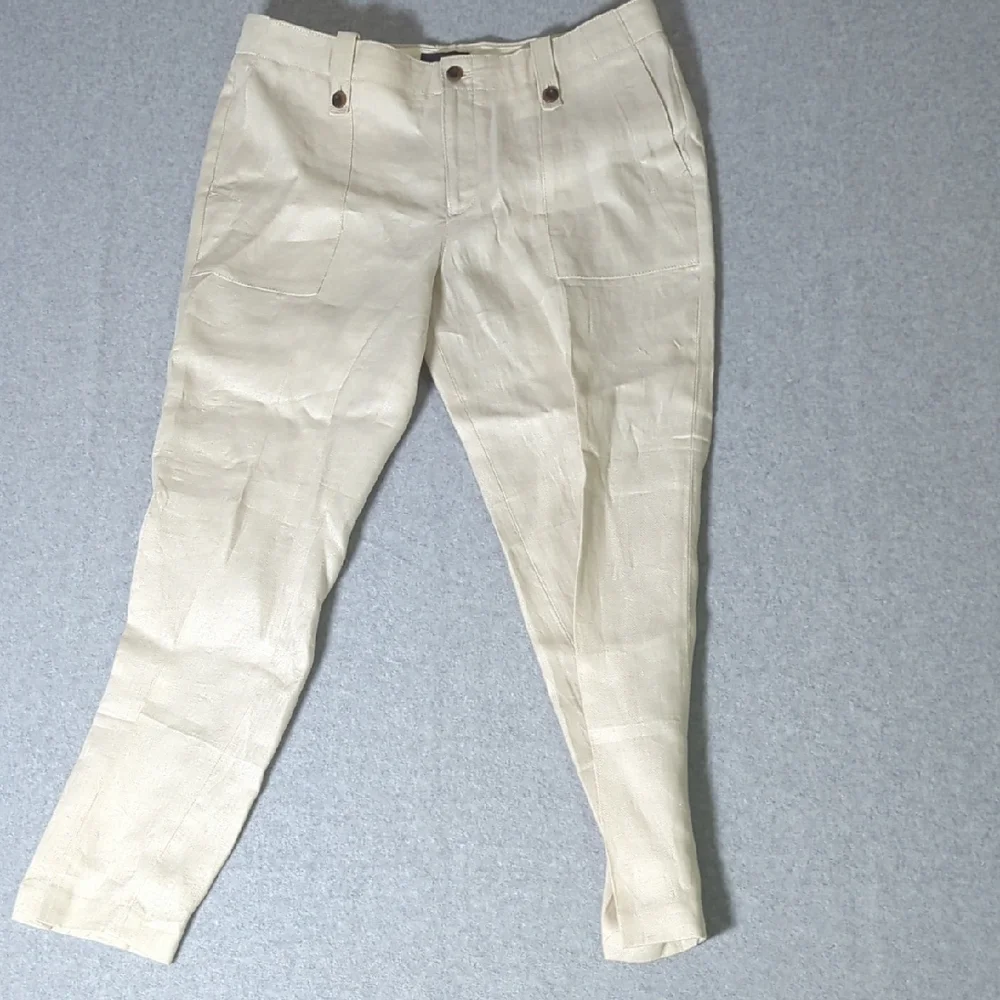 J. Crew Women's Cream Chinos
